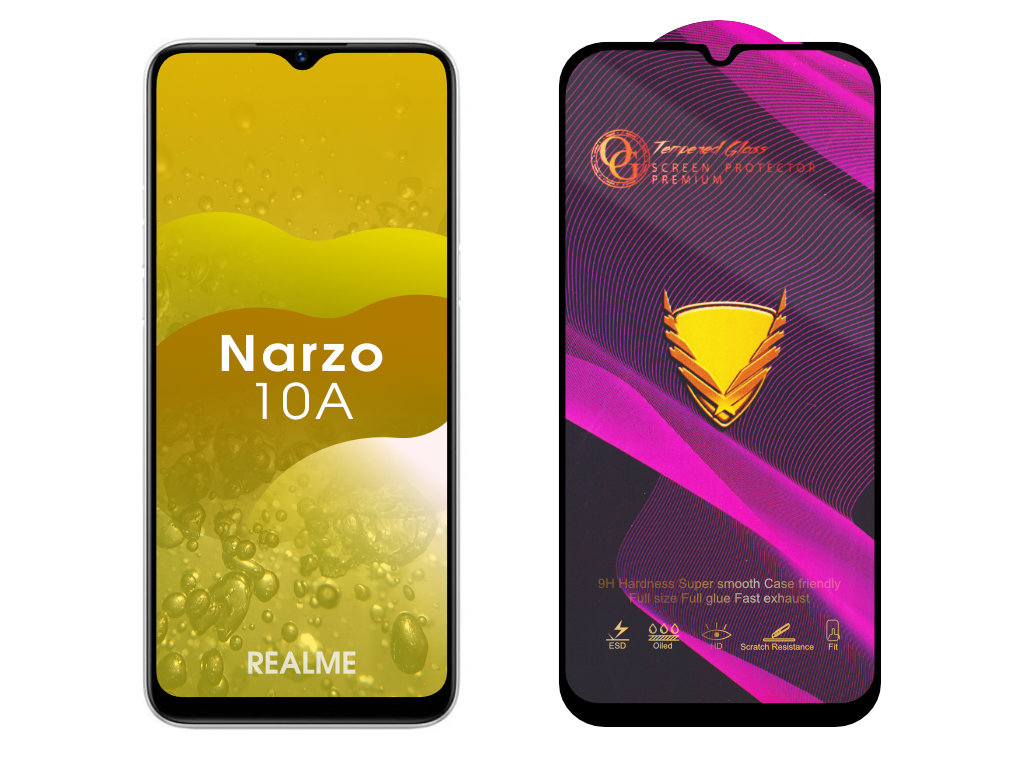 Levně 3D Ochranné tvrzené sklo na Realme Narzo 10A