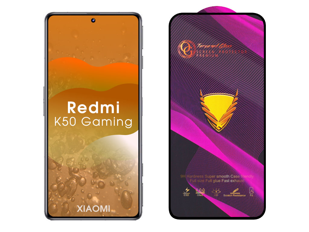 3D Ochranné tvrzené sklo na Xiaomi Redmi K50 Gaming