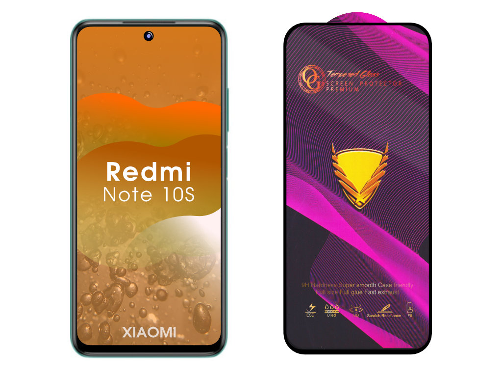 Levně 3D Ochranné tvrzené sklo na Xiaomi Redmi Note 10S