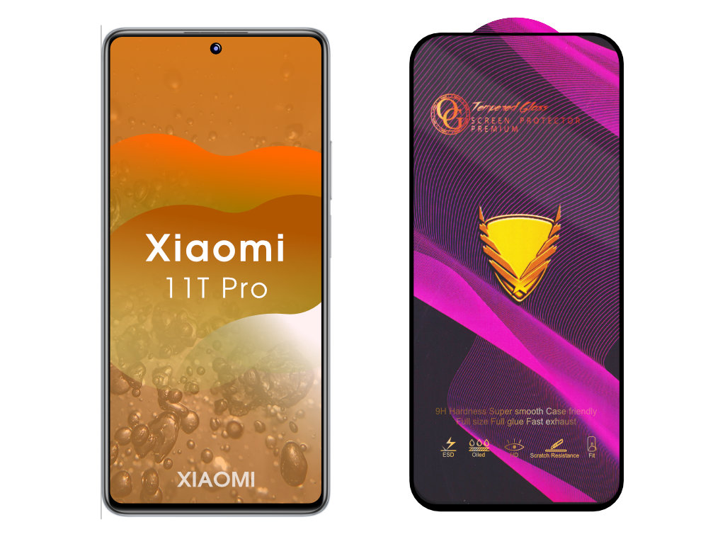 3D Ochranné tvrzené sklo na Xiaomi Mi 11T Pro