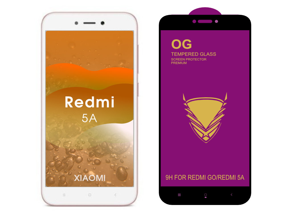 Levně 3D Ochranné tvrzené sklo na Xiaomi Redmi 5A