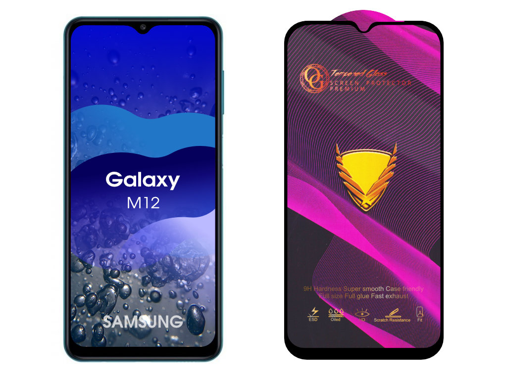 Levně 3D Ochranné tvrzené sklo na Samsung Galaxy M12
