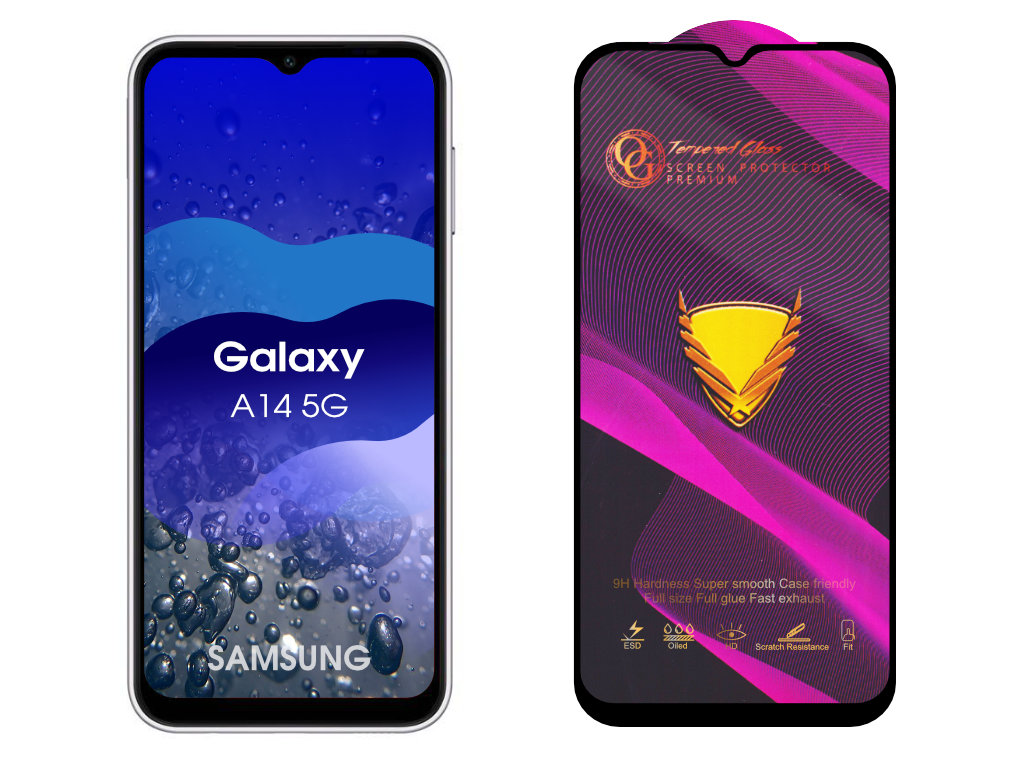 Levně 3D Ochranné tvrzené sklo na Samsung Galaxy A14 5G
