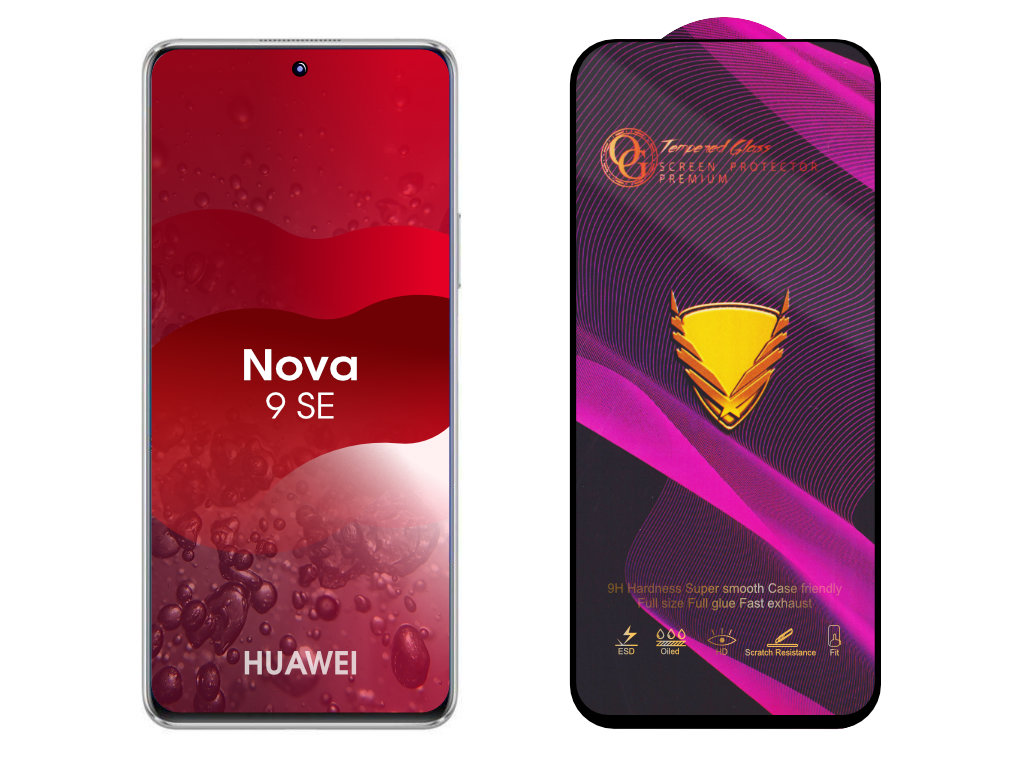 Levně 3D Ochranné tvrzené sklo na Huawei Nova 9 SE