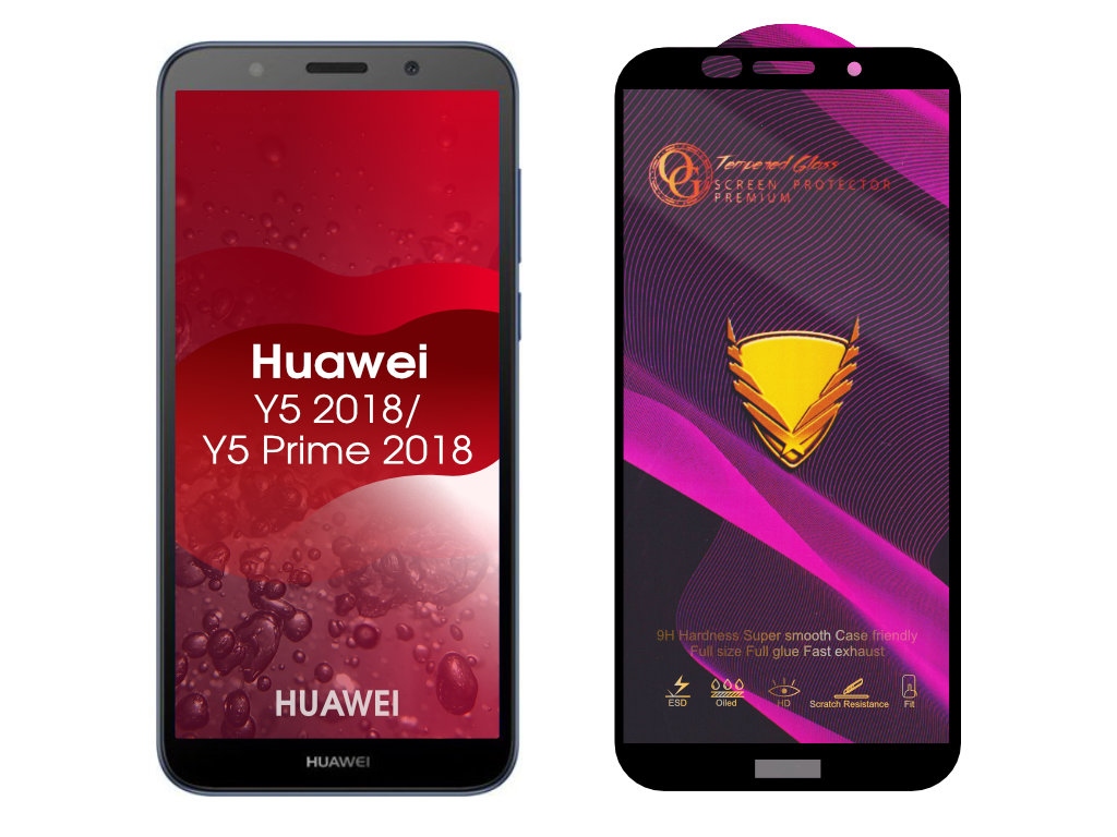 3D Ochranné tvrzené sklo na Huawei Y5 2018