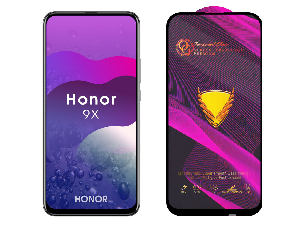Levně 3D Ochranné tvrzené sklo na Honor 9X