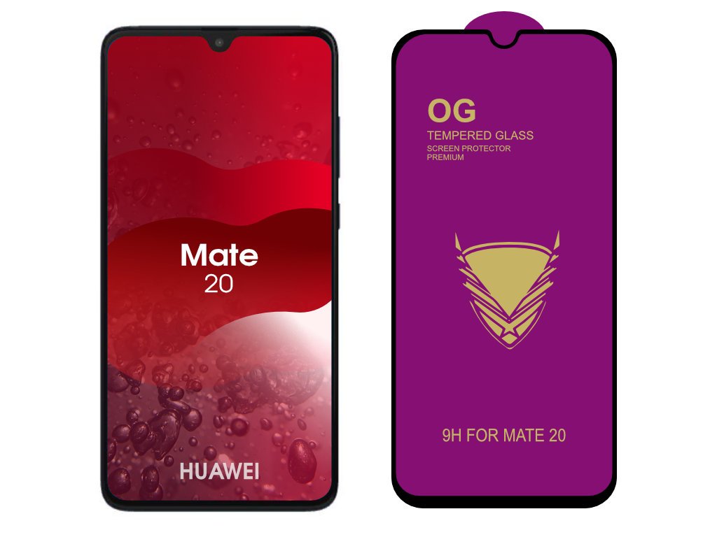 3D Ochranné tvrzené sklo na Huawei Mate 20