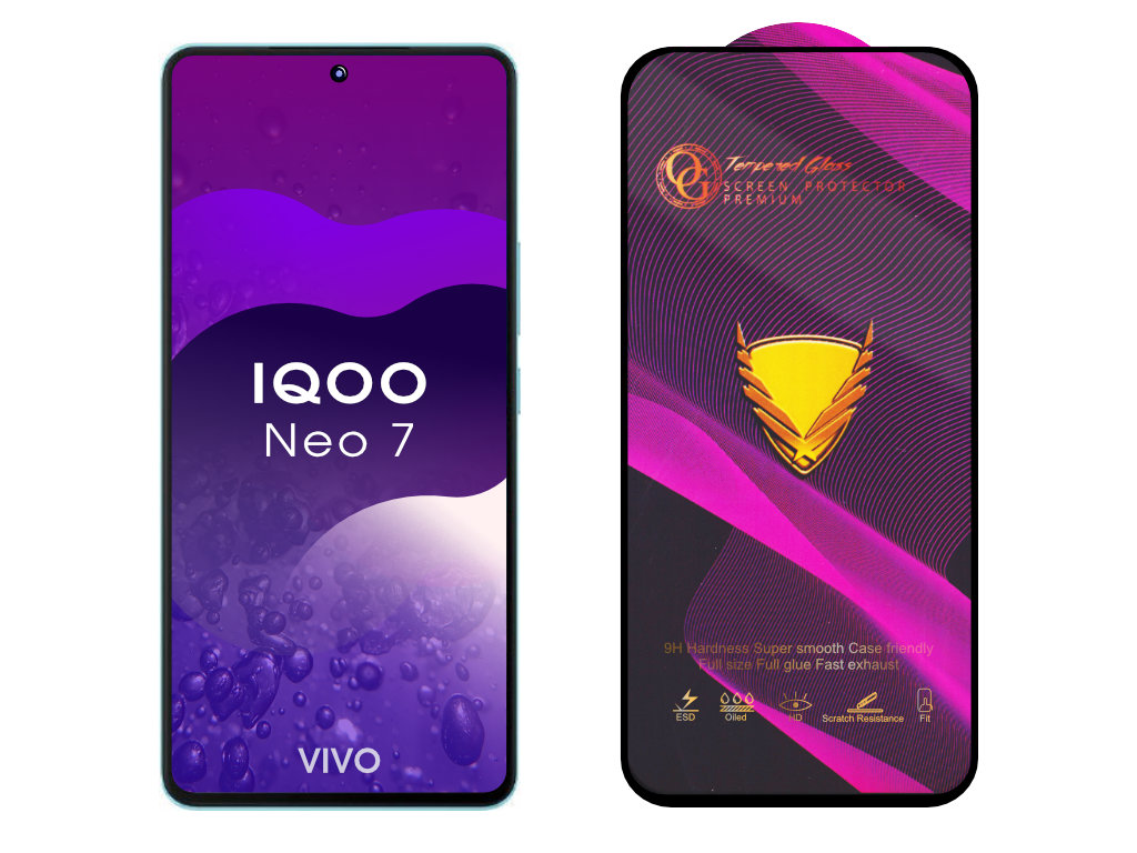 3D Ochranné tvrzené sklo na Vivo IQOO NEO 7