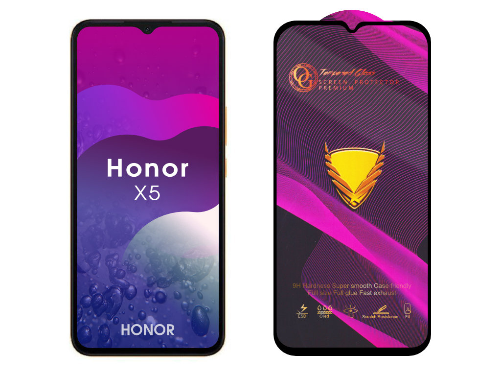 3D Ochranné tvrzené sklo na Honor X5