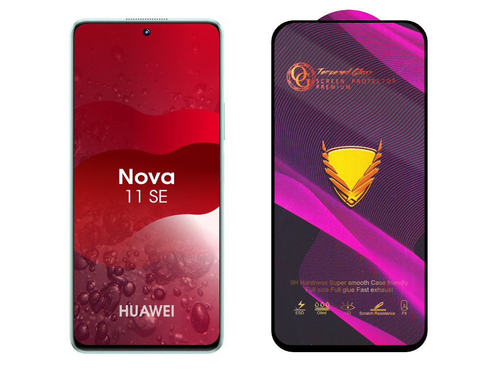 3D Ochranné tvrzené sklo na Huawei Nova 11 SE