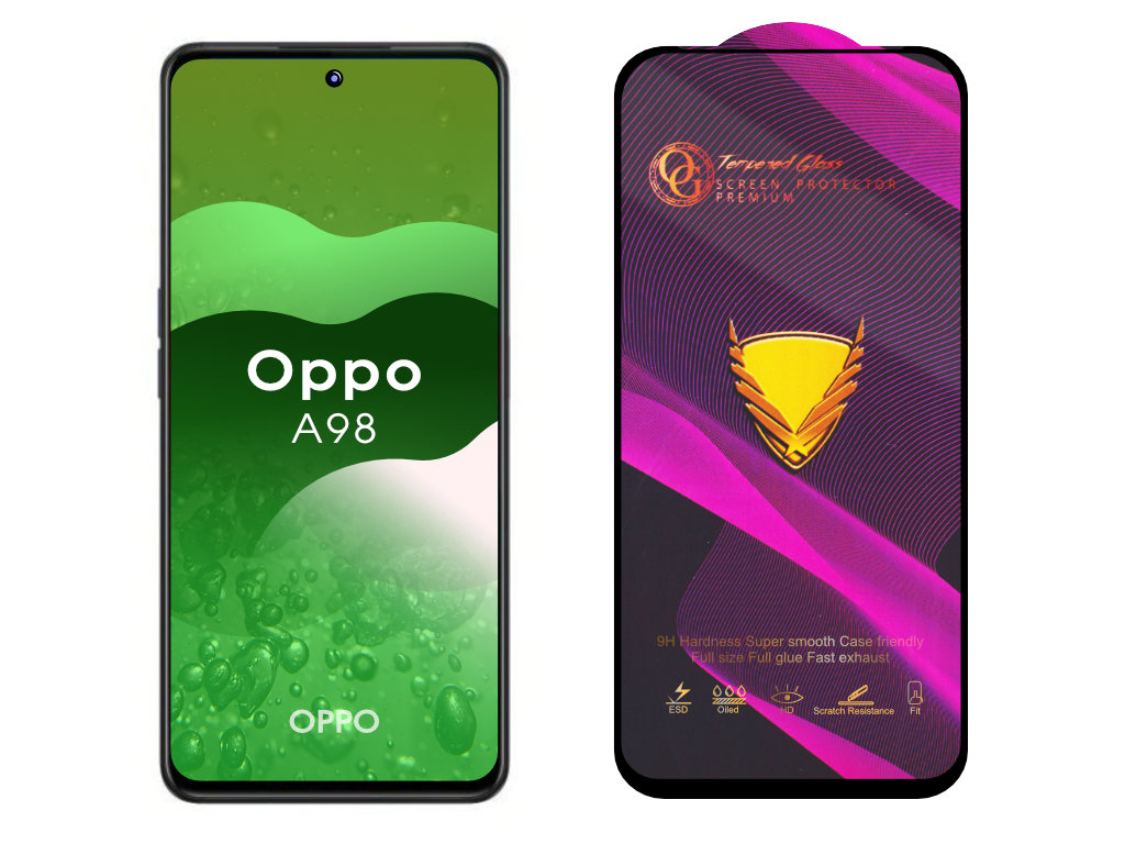 Levně 3D Ochranné tvrzené sklo na Oppo A98