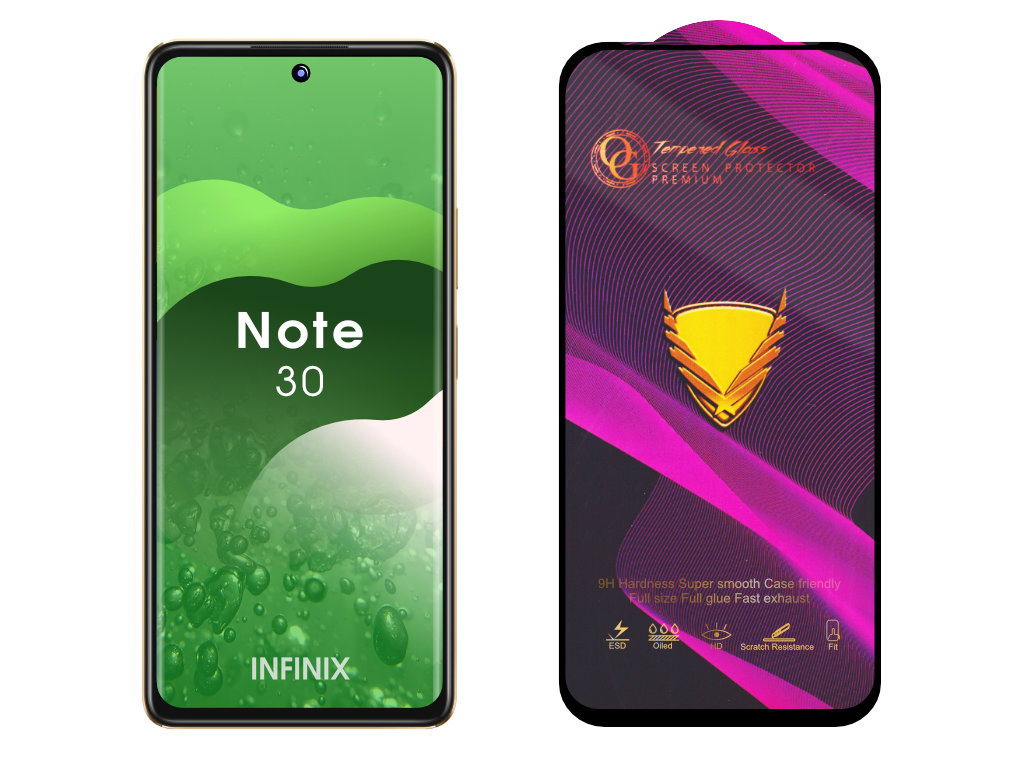 3D Ochranné tvrzené sklo na Infinix Note 30 4G