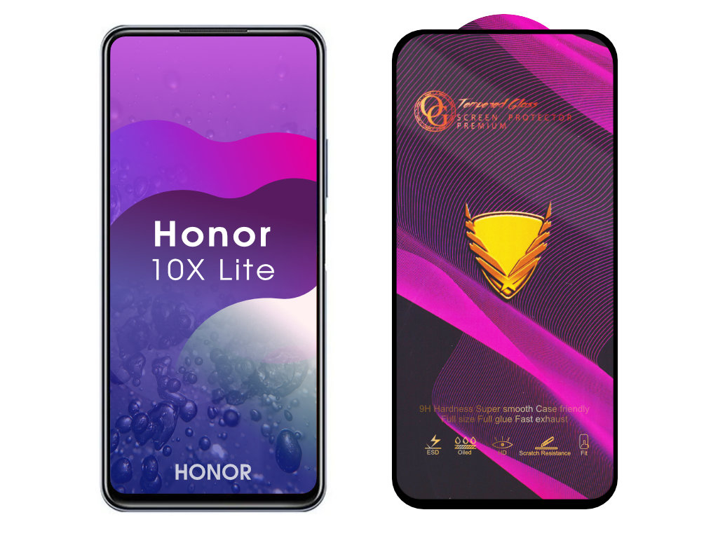 3D Ochranné tvrzené sklo na Honor 10X Lite