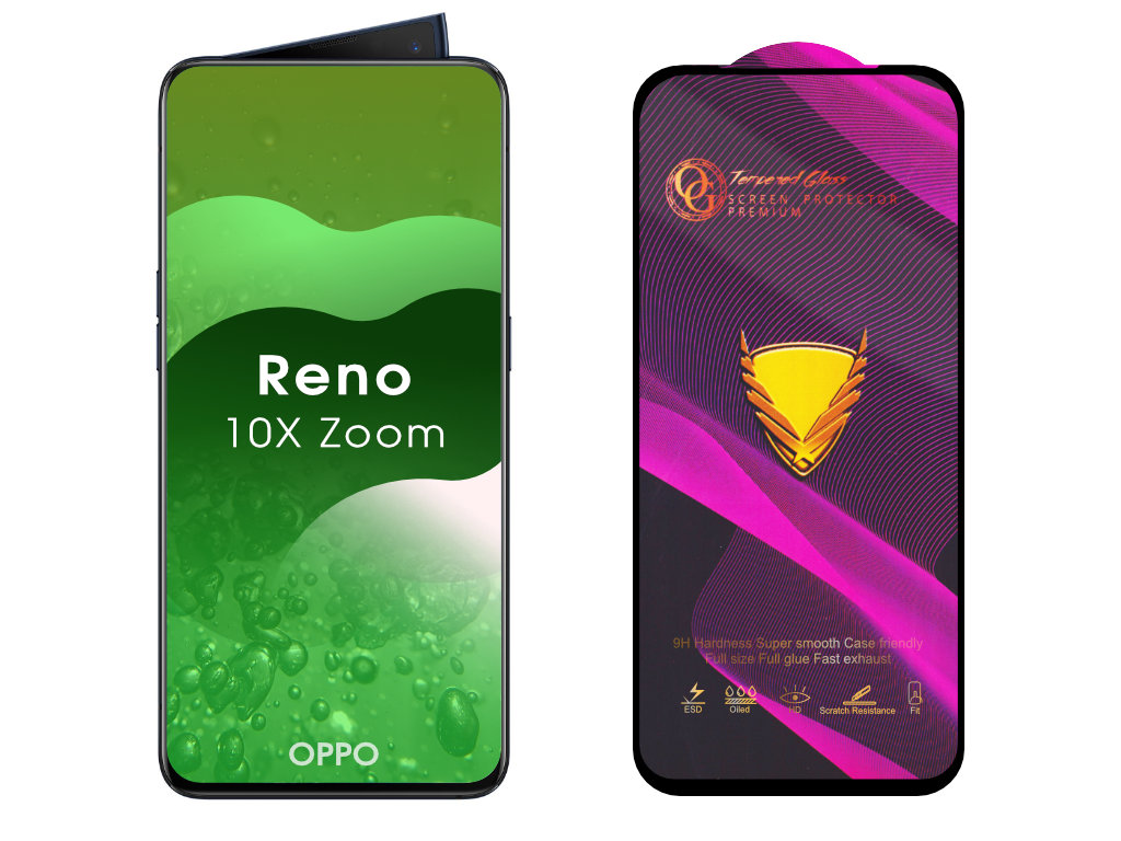 3D Ochranné tvrzené sklo na Oppo Reno 10X Zoom