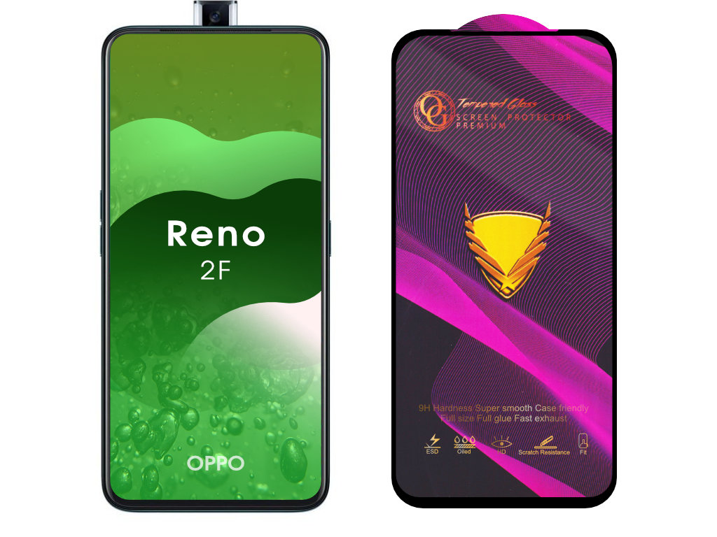 Levně 3D Ochranné tvrzené sklo na Oppo Reno 2F