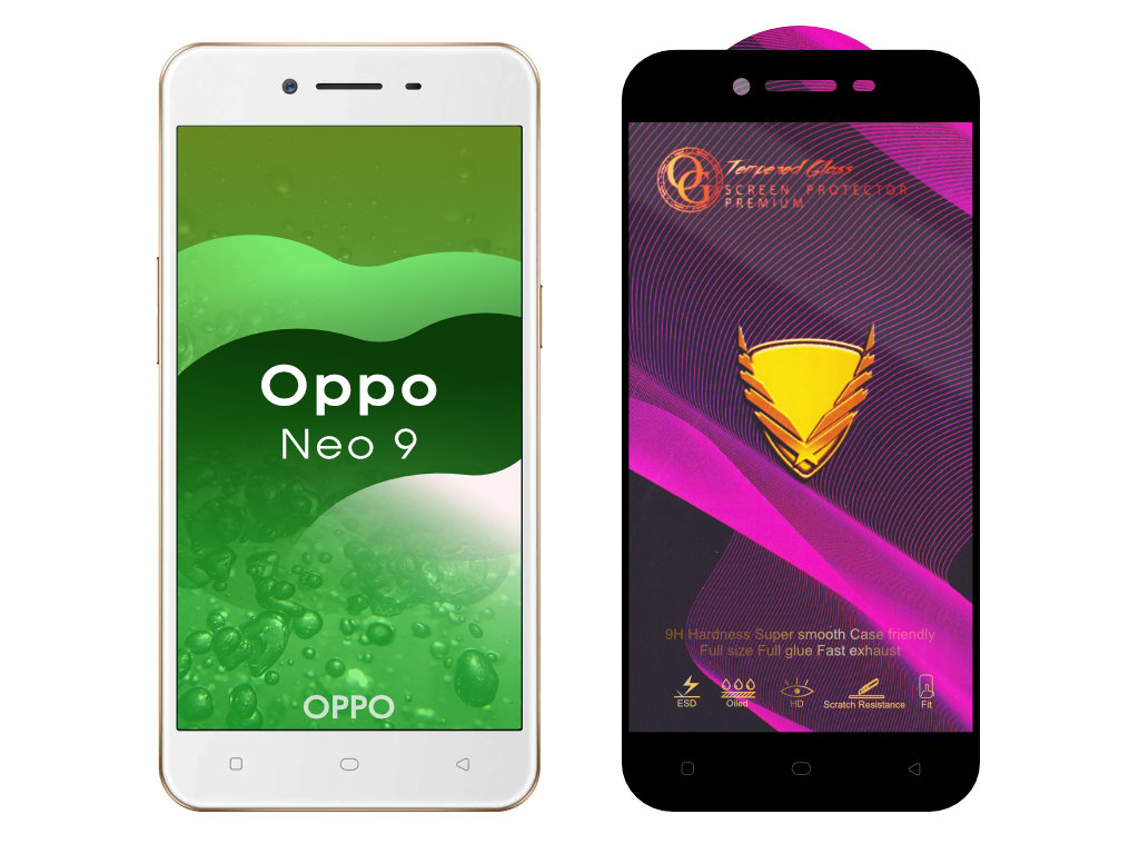 Levně 3D Ochranné tvrzené sklo na Oppo Neo 9
