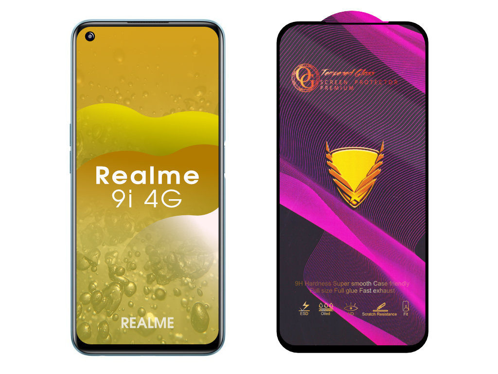 3D Ochranné tvrzené sklo na Realme 9i 4G