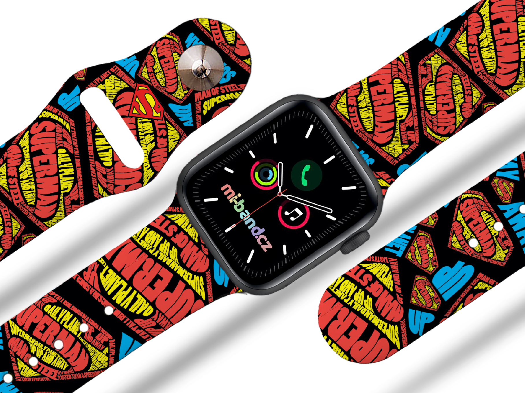 Apple watch řemínek Superman - Nápisy - 38/40/41mm