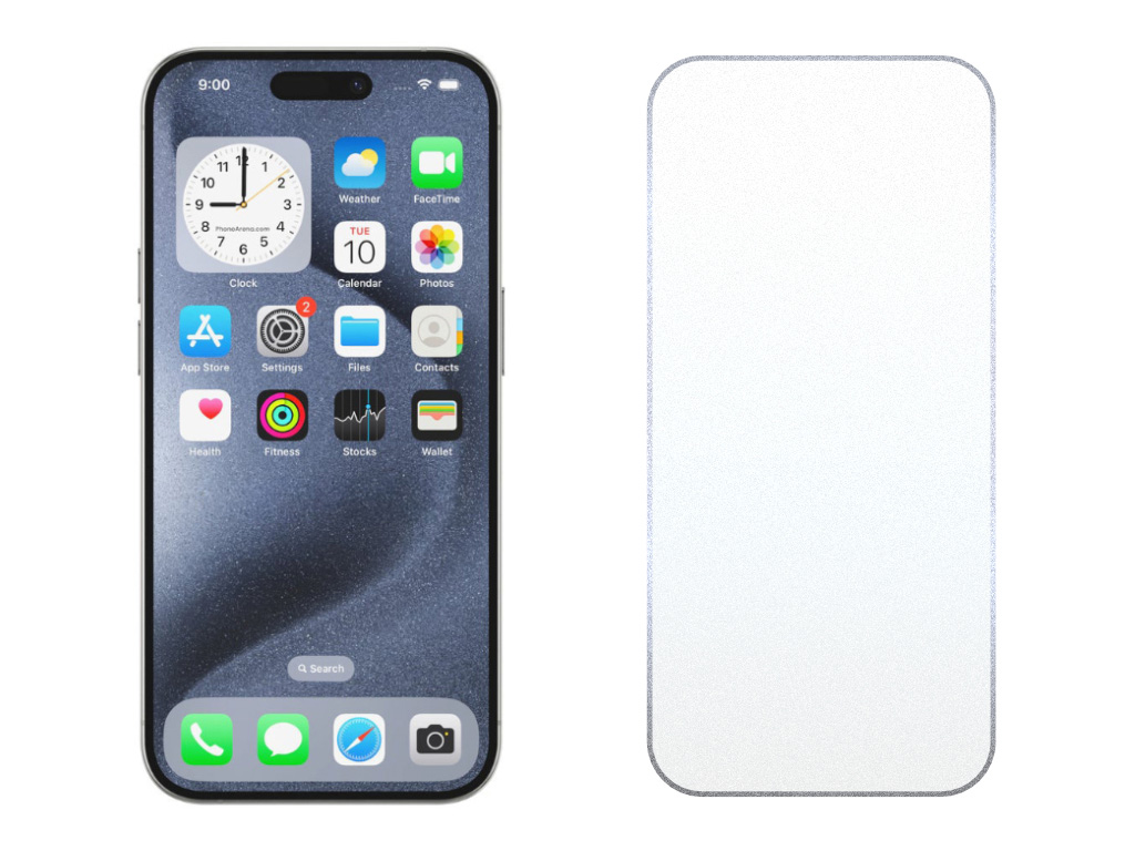 2.5D Ochranné tvrzené sklo na iPhone 16 Pro Max