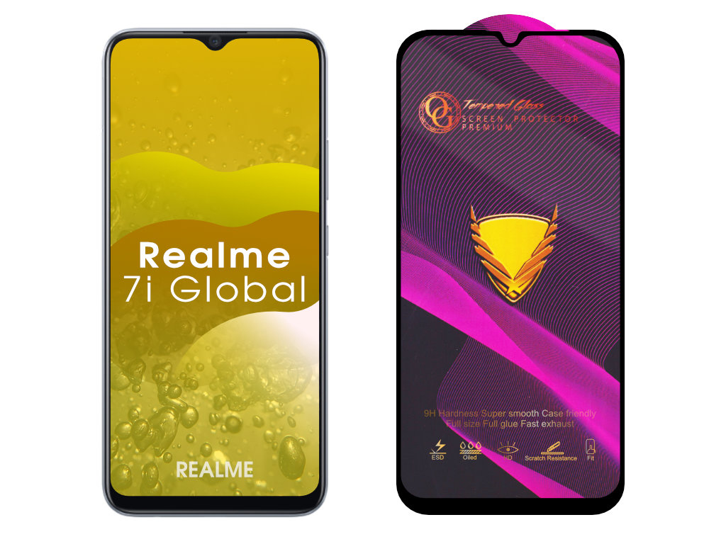3D Ochranné tvrzené sklo na Realme 7i Global