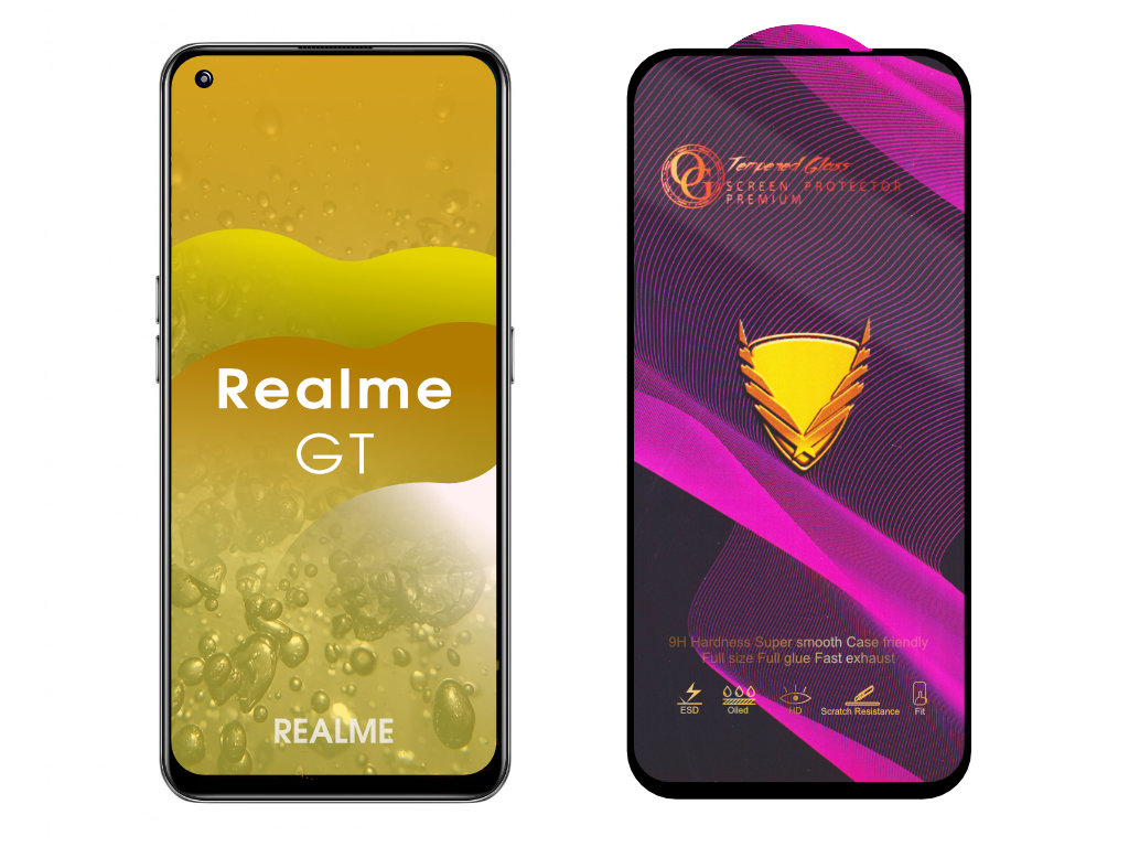 3D Ochranné tvrzené sklo na Realme GT