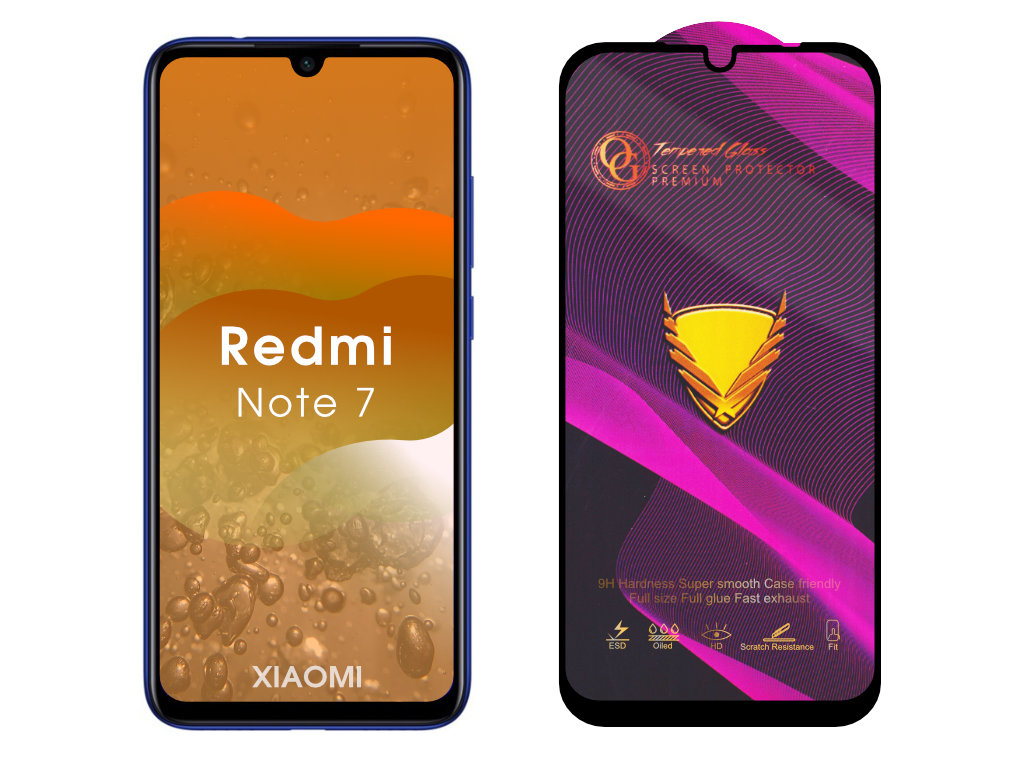 Levně 3D Ochranné tvrzené sklo na Xiaomi Redmi 7