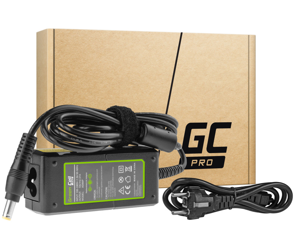 Levně AD66P - Green Cell PRO Nabíječka / AC Adaptér 19V/2.37A/45W pro Acer Aspire E5-511 E5-521 E5-573 E5-573G ES1-131 ES1-512 ES1-531 V5-171 AD66P