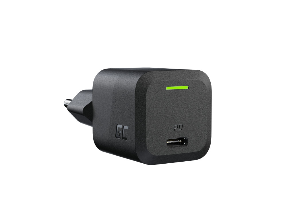 CHARGC06 - Green Cell Nabíječka 33W GaN GC PowerGan pro laptopy, MacBooky, Iphony, Tablety, Nintendo Switch – USB-C CHARGC06