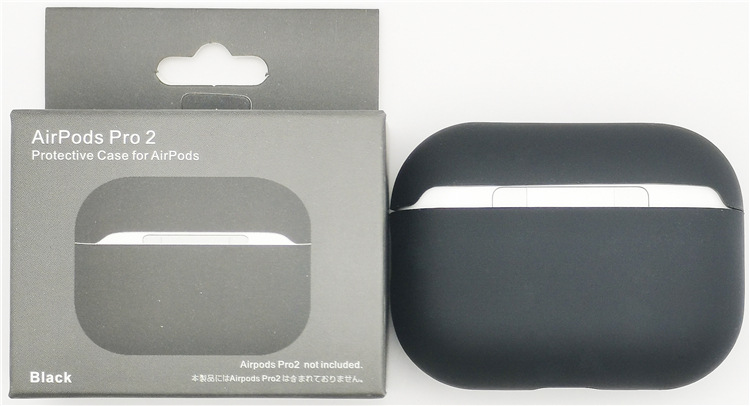 Levně Jednobarevný obal pro AirPods PRO / 2 PRO Barva: Black