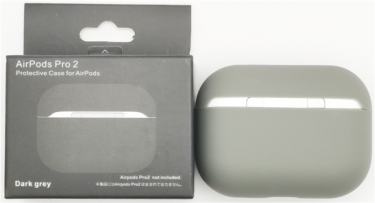 Levně Jednobarevný obal pro AirPods PRO / 2 PRO Barva: Dark grey