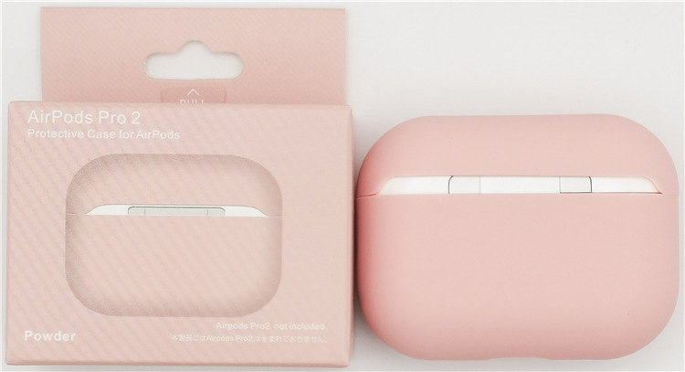 Levně Jednobarevný obal pro AirPods PRO / 2 PRO Barva: Powder