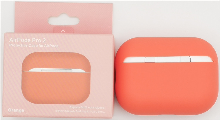 Levně Jednobarevný obal pro AirPods PRO / 2 PRO Barva: Orange