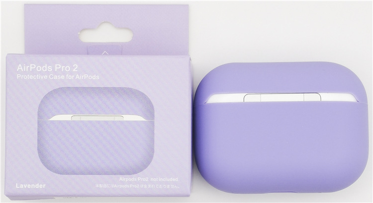 Levně Jednobarevný obal pro AirPods PRO / 2 PRO Barva: Levander
