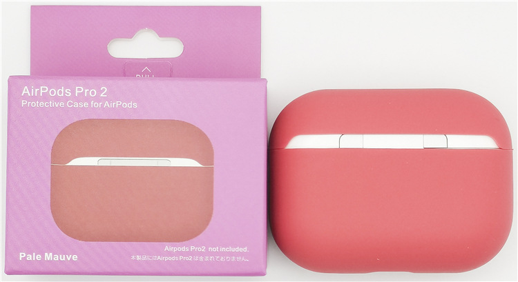 Levně Jednobarevný obal pro AirPods PRO / 2 PRO Barva: Pale Mauve