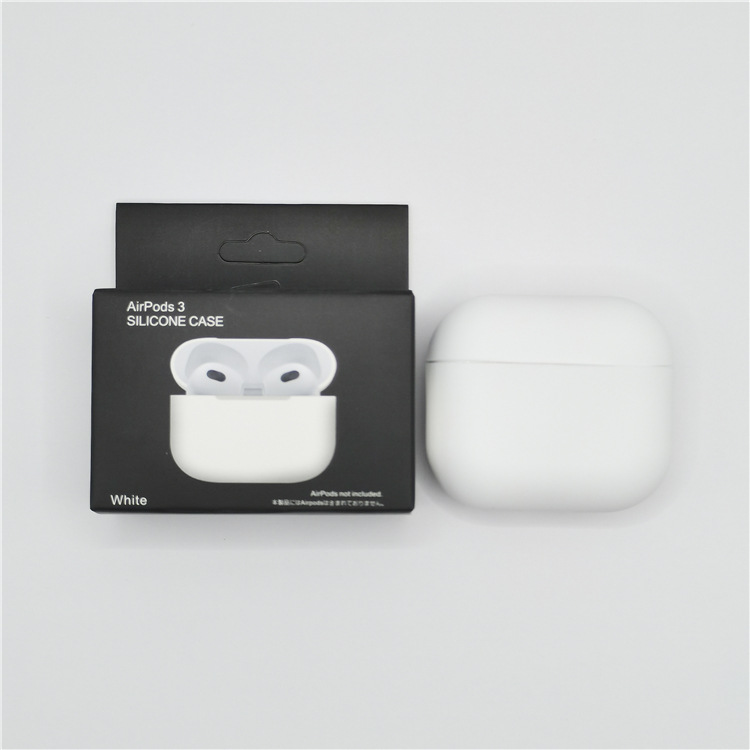 Levně Jednobarevný obal pro AirPods 3 Barva: White