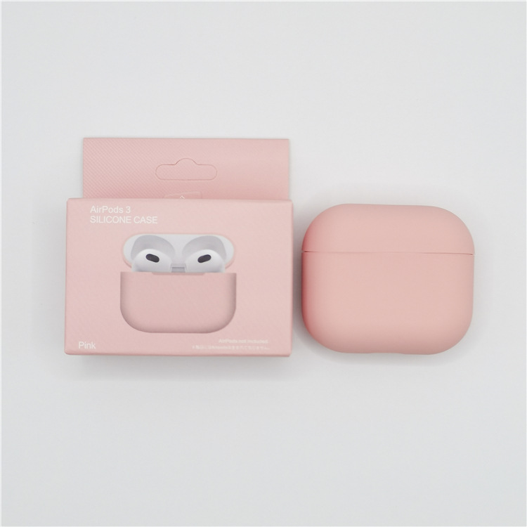 Levně Jednobarevný obal pro AirPods 3 Barva: Pink