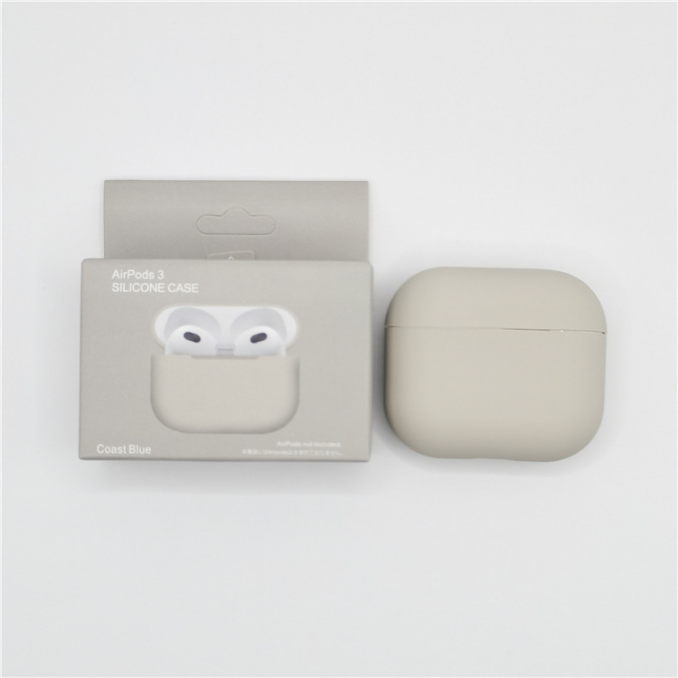 Levně Jednobarevný obal pro AirPods 3 Barva: Coast Blue