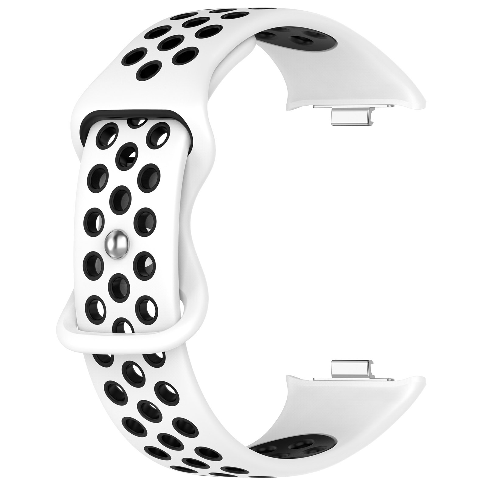 Levně Perforovaný řemínek Xiaomi Redmi Watch 4 Barevná varianta: Bílo-Černý