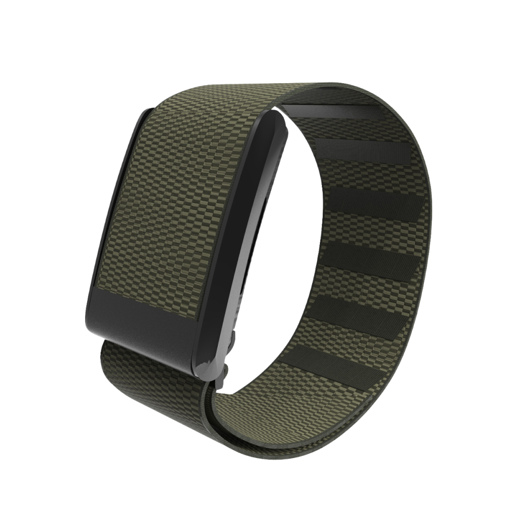 Levně Nylonový řemínek pro Whoop 3.0 a 4.0 Barva náramku: Armádně zelená