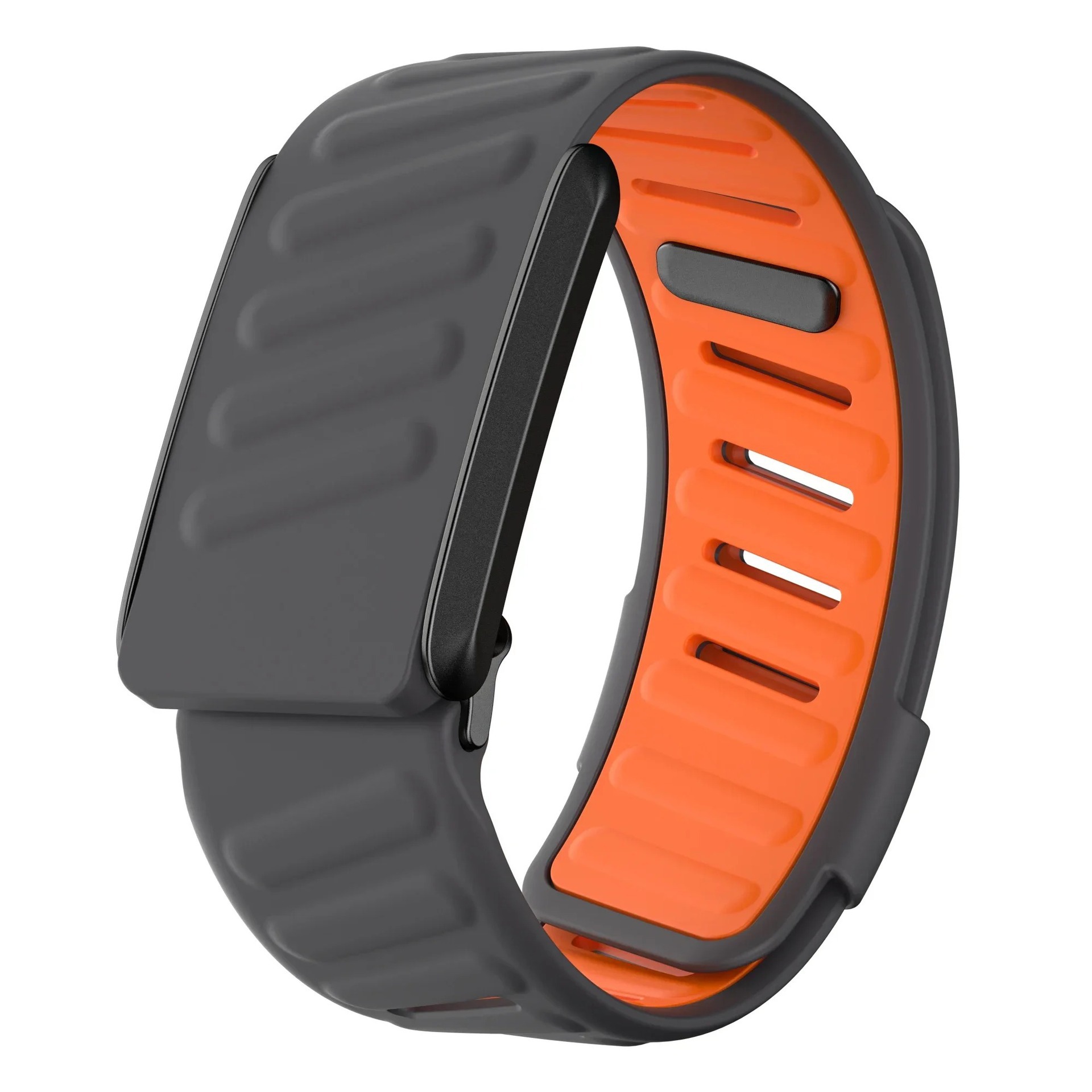 Levně Silikonový řemínek pro Whoop 4.0 Barva: Tmavěšedo-oranžová