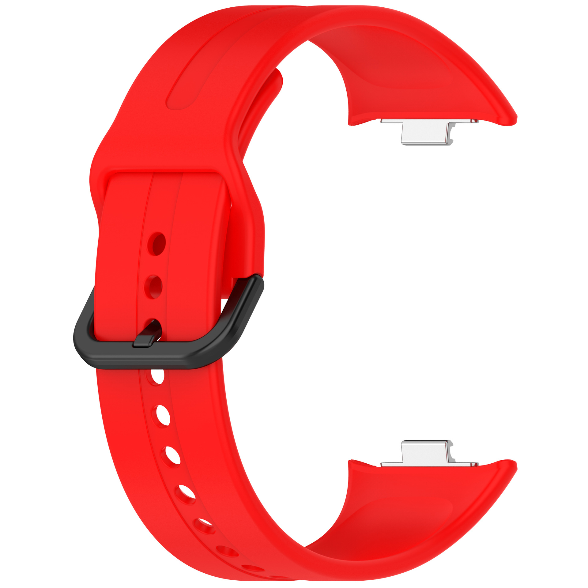Levně Jednobarevný náhradní řemínek Xiaomi Redmi Watch 4/5 Barva náramku: Červená