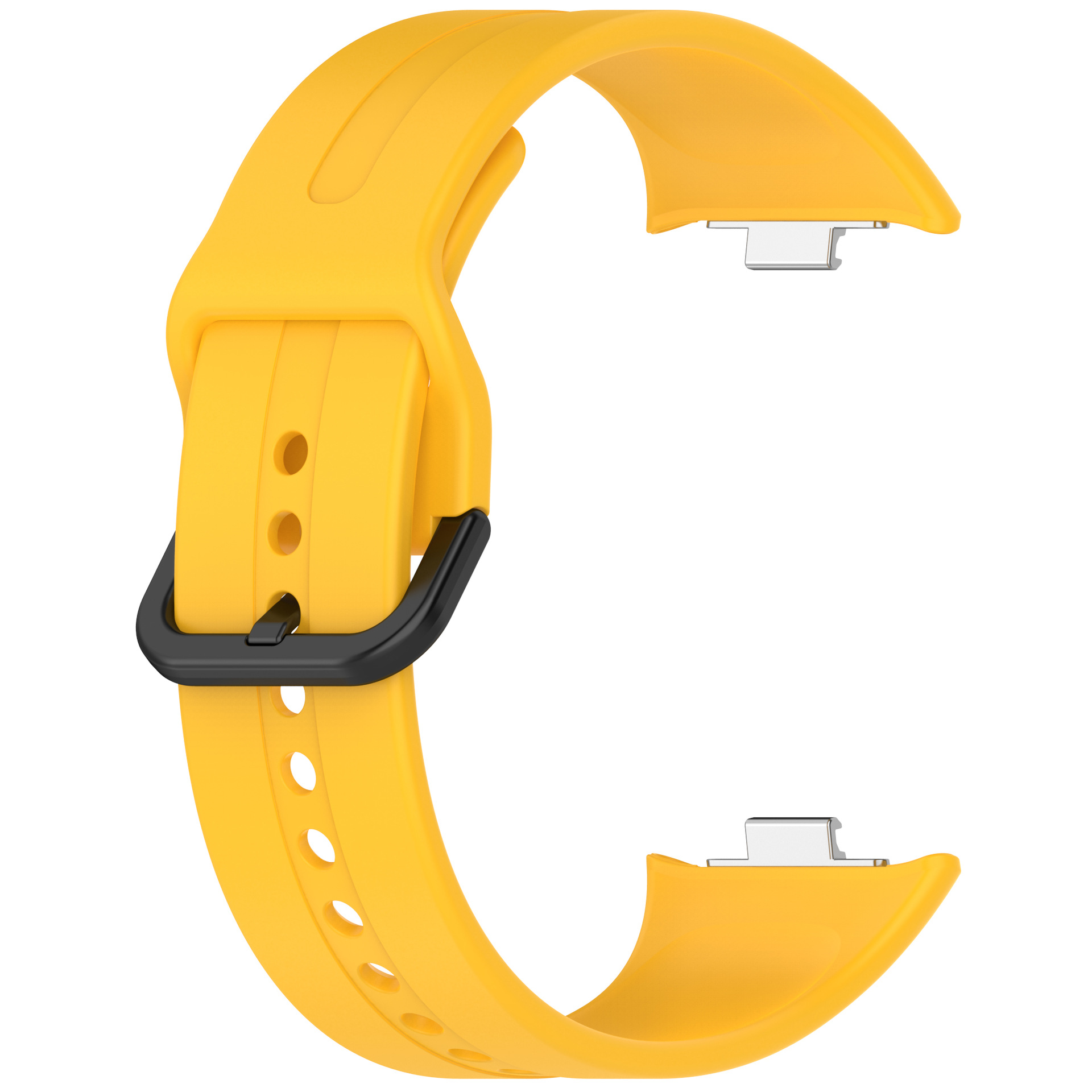 Jednobarevný náhradní řemínek Xiaomi Redmi Watch 4/5 Barva náramku: Žluto-oranžová