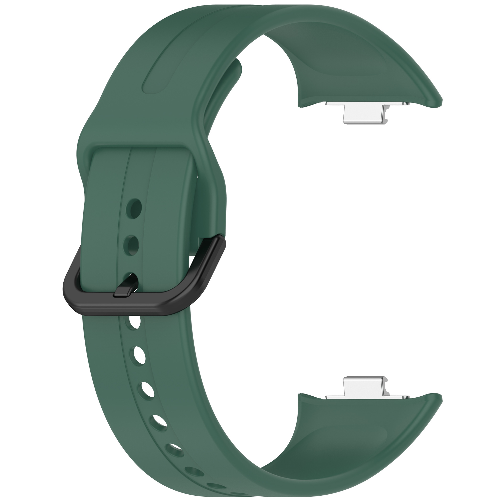 Levně Jednobarevný náhradní řemínek Xiaomi Redmi Watch 4/5 Barva náramku: Tmavě zelená