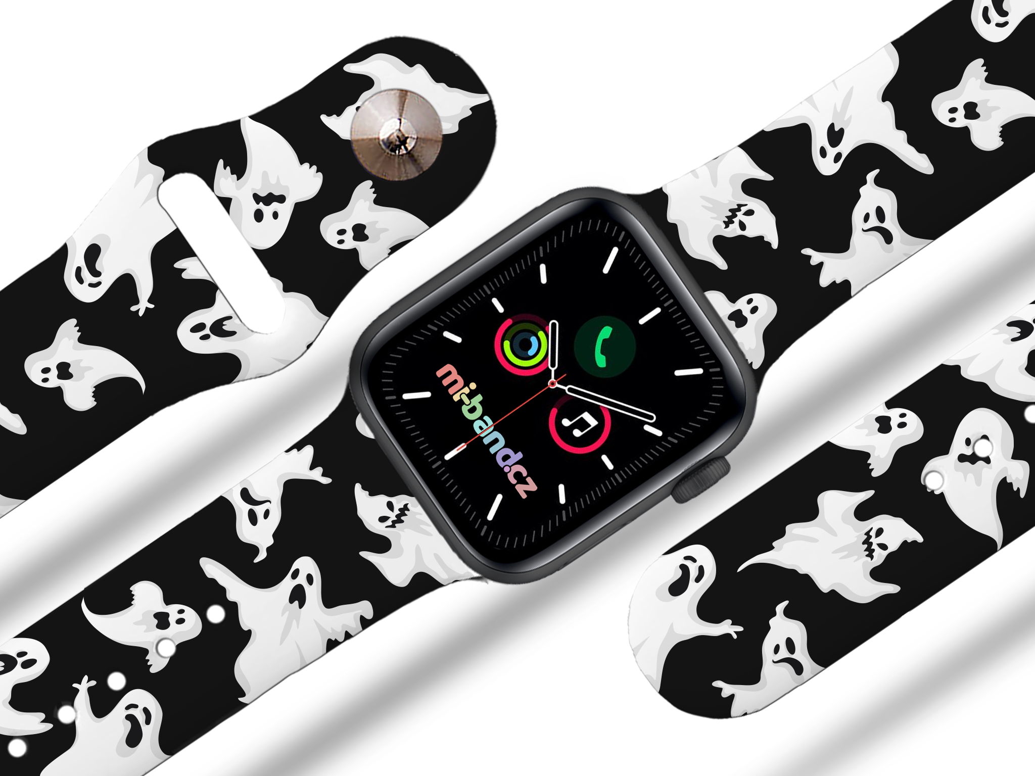 Levně Apple watch řemínek Duchové Rozměr: 38/40/41/42(S10)mm MIBANDCZX02951