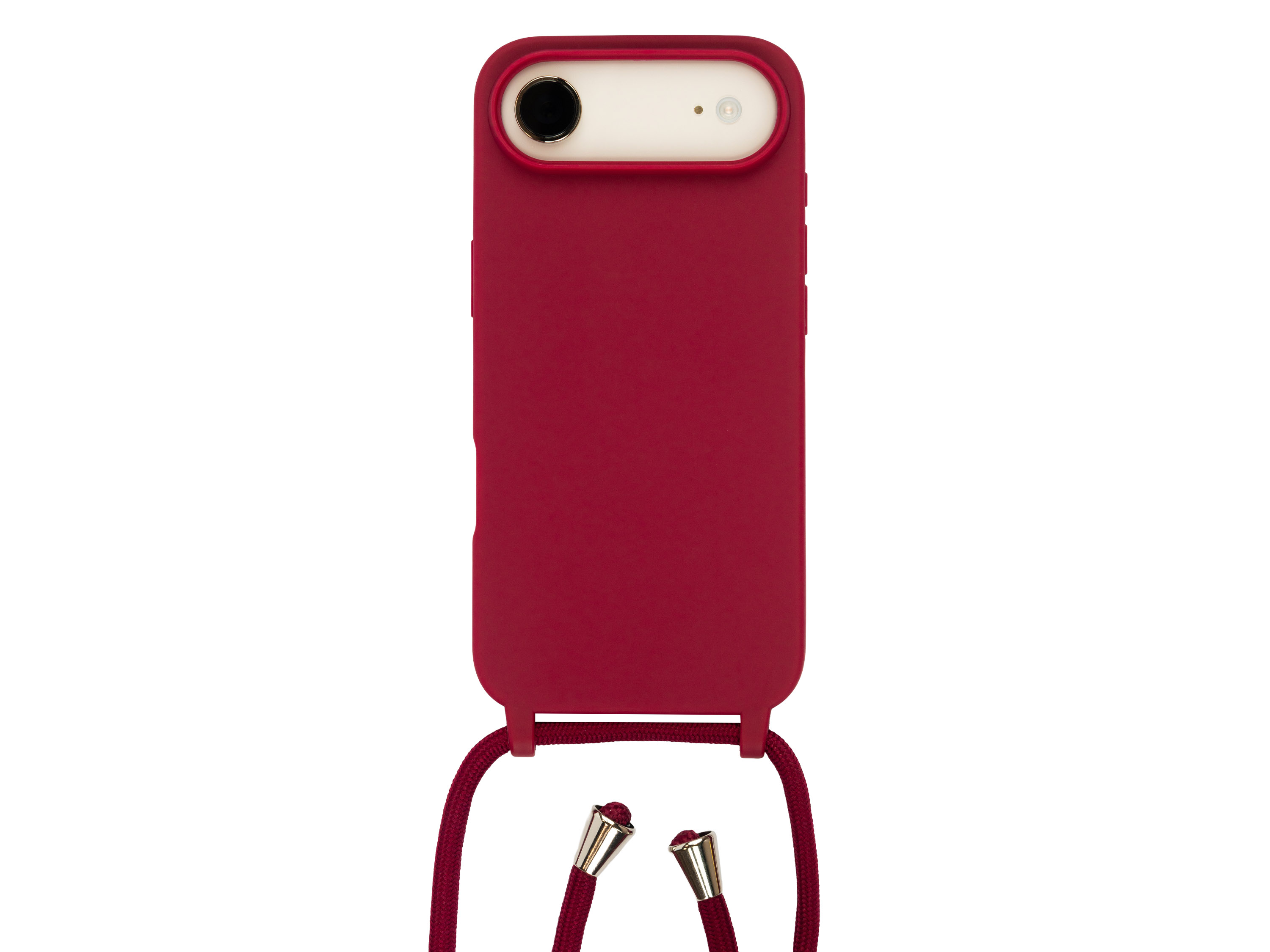 Silikonový vínový kryt se šňůrkou pro iPhone 17 Air
