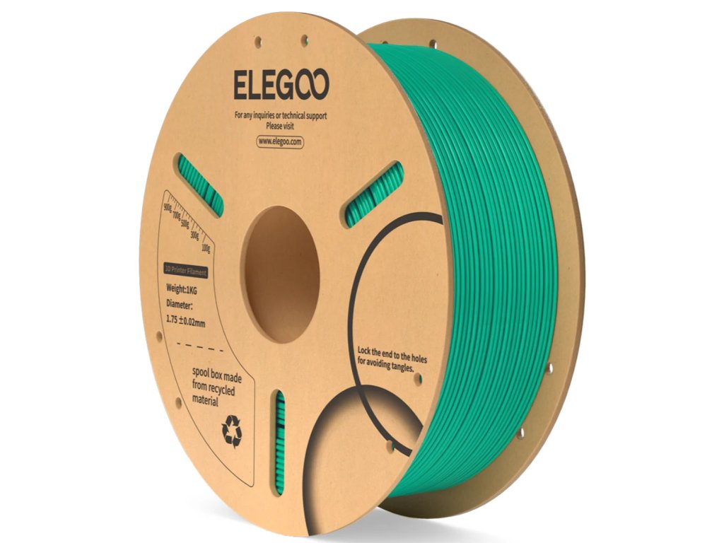 Filament ELEGOO PLA 1,75 mm 1 kg, Tyrkysová