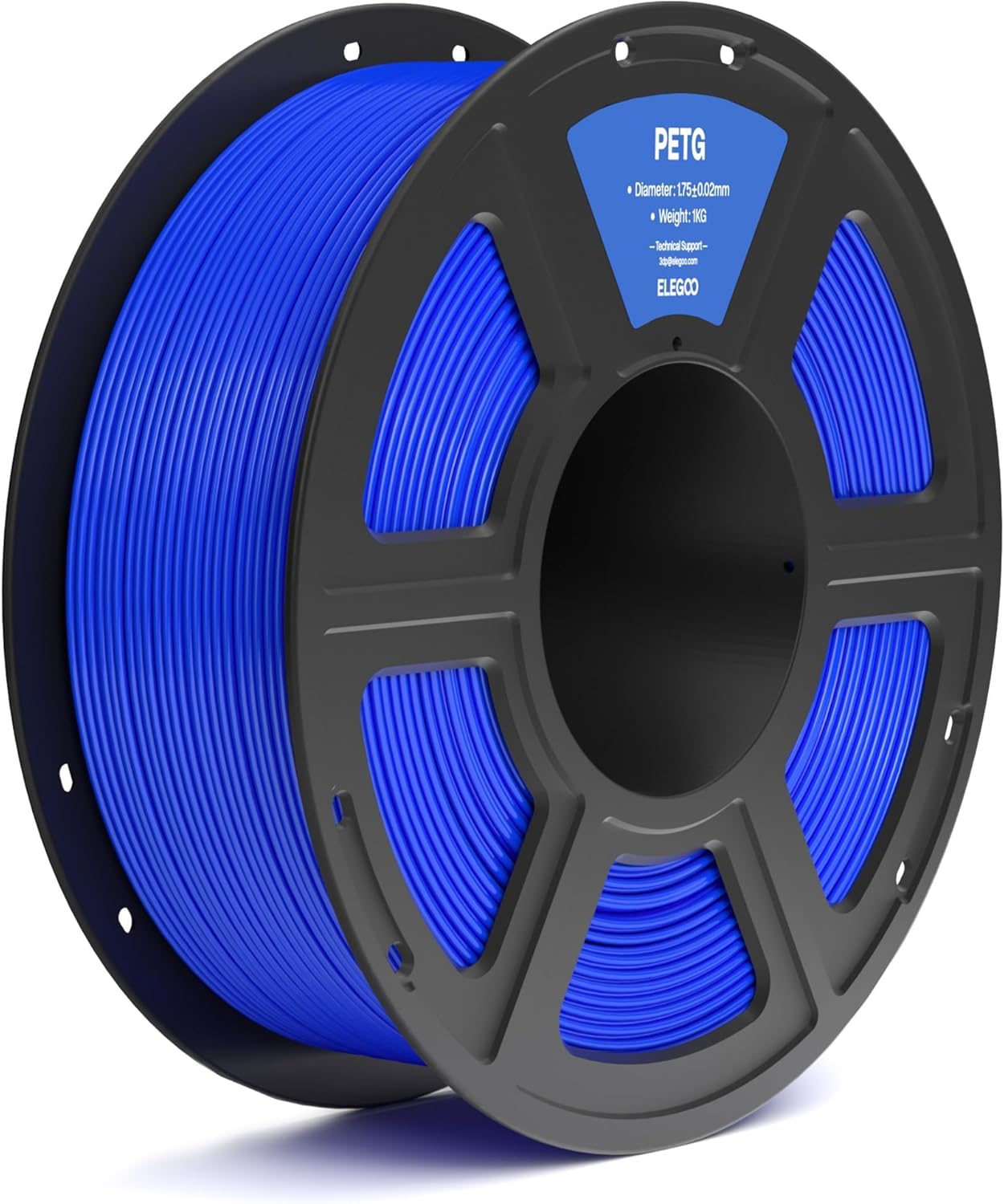 Levně Filament ELEGOO PETG - ABS špulka 1,75 mm 1 kg, Modrá