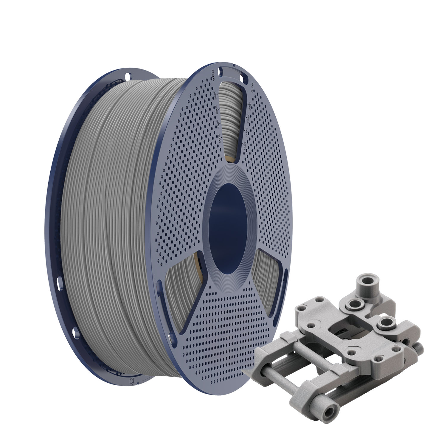 Filament Sunlu ABS 1,75 mm 1 kg, Šedá