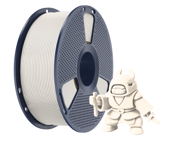 Filament Sunlu PLA Meta 1,75 mm 1 kg, Krémově bílá