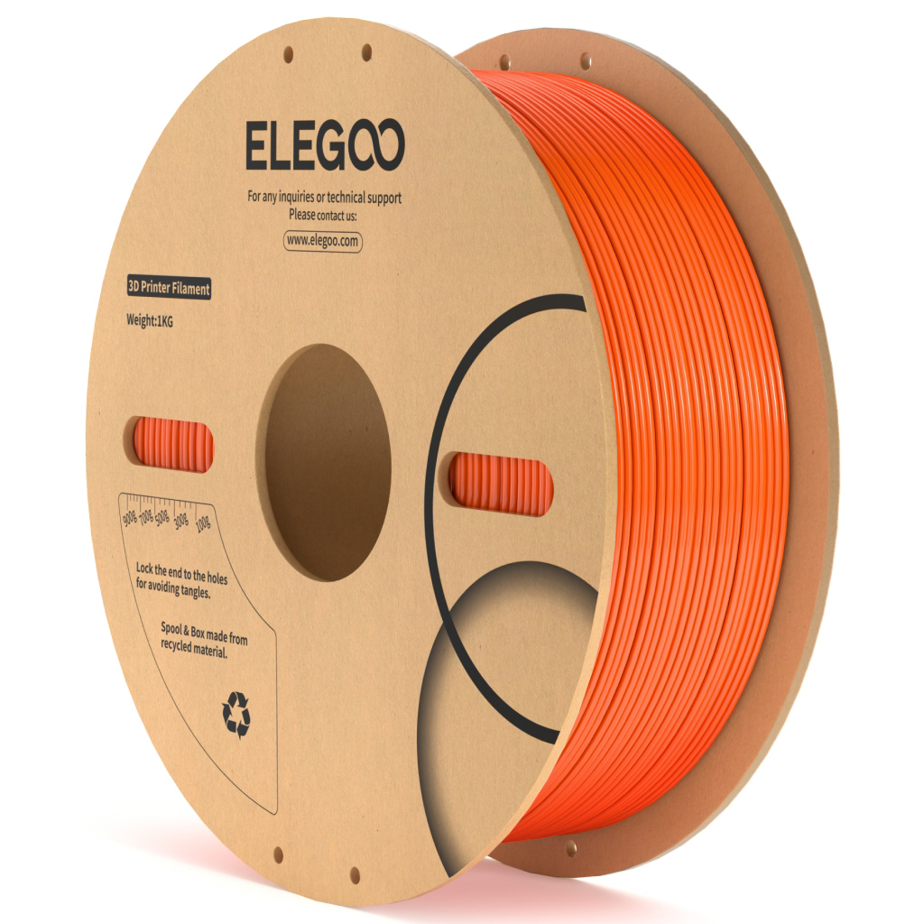 Levně Filament ELEGOO ABS 1,75 mm 1 kg, Oranžová
